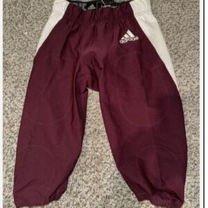 Adidas Woven A1 Stock Men's Football Pants Burgundy Size M ($90)